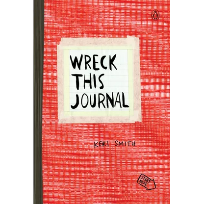 Wreck This Journal (Red) Expanded Edition - Paperback