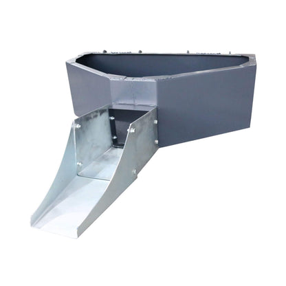 Heavy-Duty 1/2 Yard Cement And Concrete Bucket Skid Steer Attachment (SAK49063)