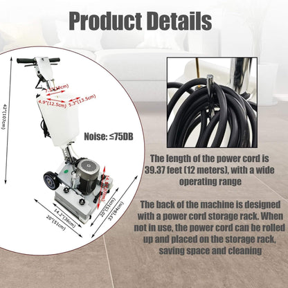 Heavy-Duty 110V Multi Functional Electric Floor Polishing Machine (SAK31859)