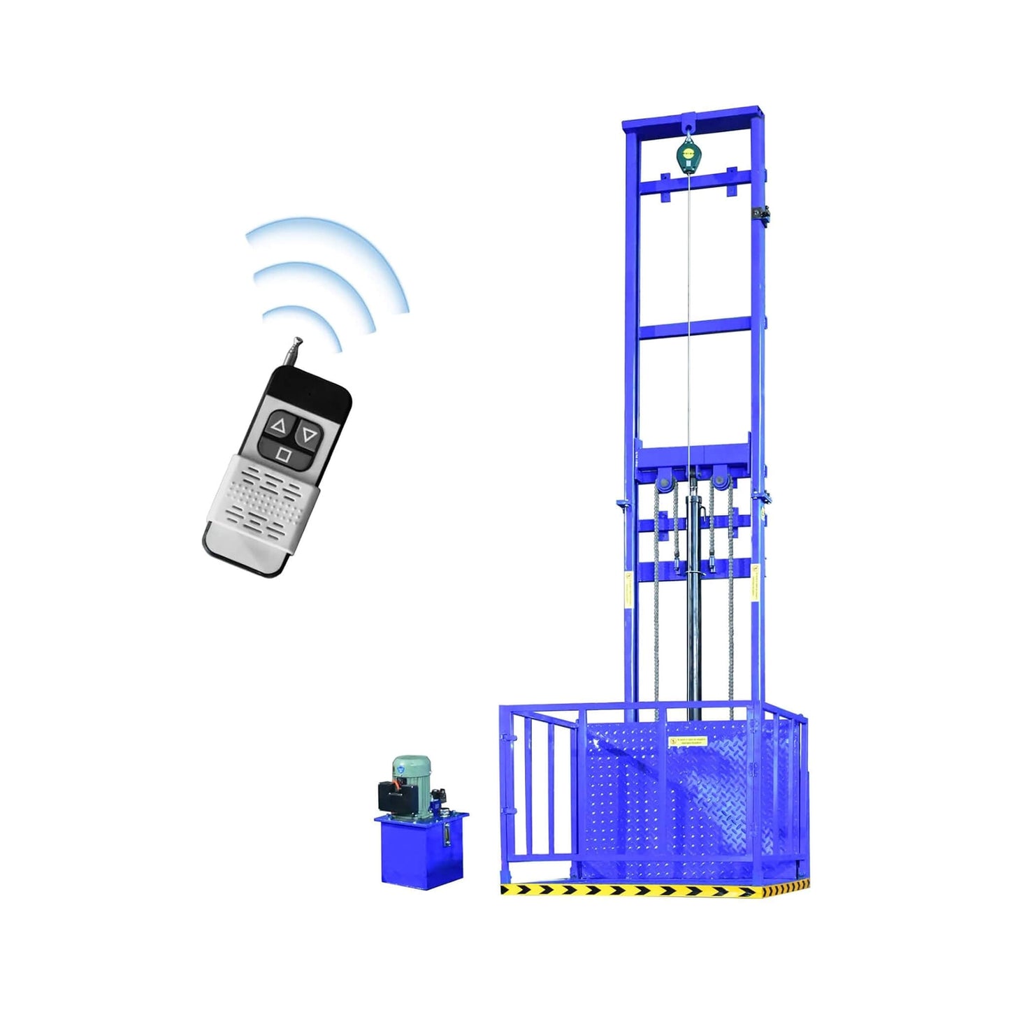 Heavy-Duty 2200 LBS Electric Hydraulic Lift Platform With Anti-Fall (SAK19456)