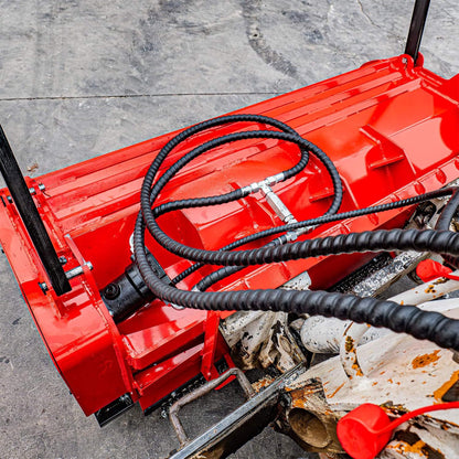 Heavy-Duty 60-Inch Hydraulic Forestry Mulcher Skid Steer Loader Attachment (SAK50792)