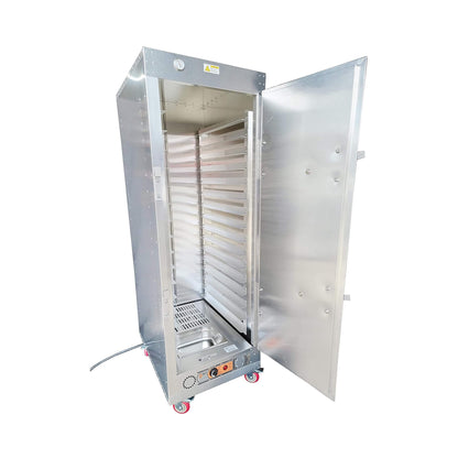 Heavy-Duty 6FT Fully-Insulated Commercial Food Warmer Holding Cabinet For Full Size Sheet Pans [Trays Not Included] (SAK75190)