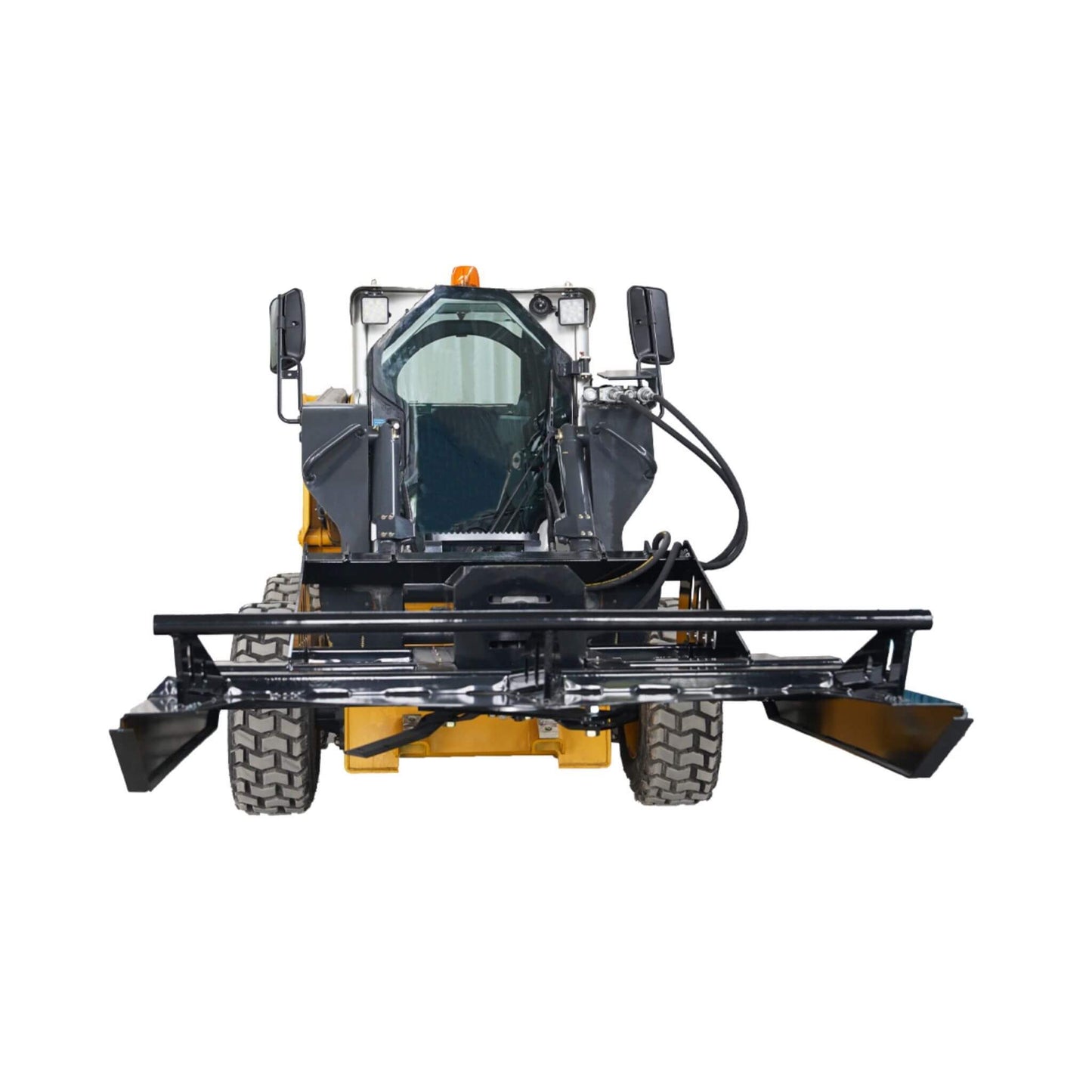 Heavy-Duty 72-Inch Hydraulic Brush Mower Skid Steer Attachment (SAK96502)
