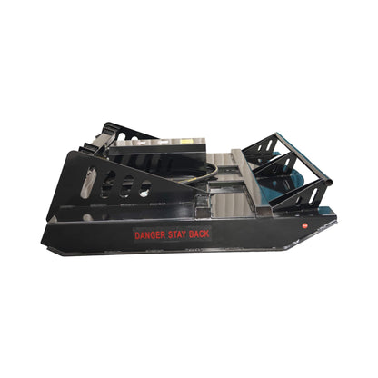 Heavy-Duty 72-Inch Hydraulic Brush Mower Skid Steer Attachment (SAK96502)