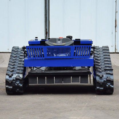 OVK Heavy-Duty 7HP Commercial Remote-Controlled Tracked Gasoline Lawn Mower (SAK94270)