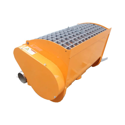 Heavy-Duty 80-Gal Double Discharge Concrete Mixer Skid Steer Attachment (SAK54982)