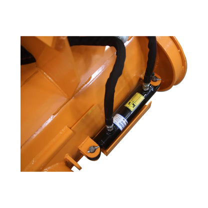 Heavy-Duty 80-Gal Double Discharge Concrete Mixer Skid Steer Attachment (SAK54982)