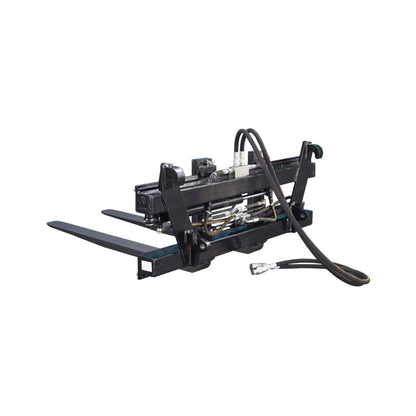 Heavy-Duty Adjustable Hydraulic Pallet Forks Skid Steer Attachment (SAK27439)