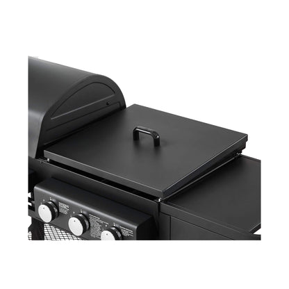 Castelle Flame Heavy-Duty All-In-One Outdoor 5-Burner 56K BTU Liquid Propane Grill (SAK57124)