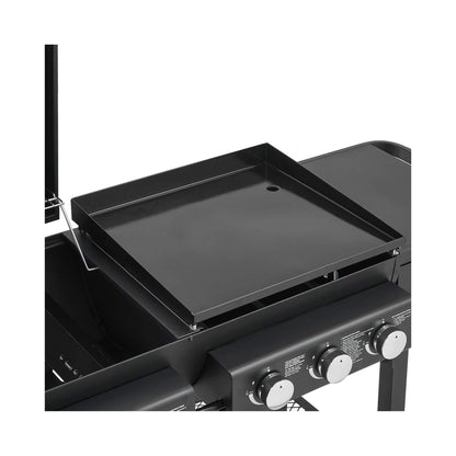 Castelle Flame Heavy-Duty All-In-One Outdoor 5-Burner 56K BTU Liquid Propane Grill (SAK57124)