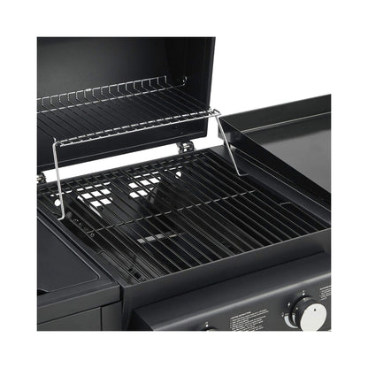Castelle Flame Heavy-Duty All-In-One Outdoor 5-Burner 56K BTU Liquid Propane Grill (SAK57124)