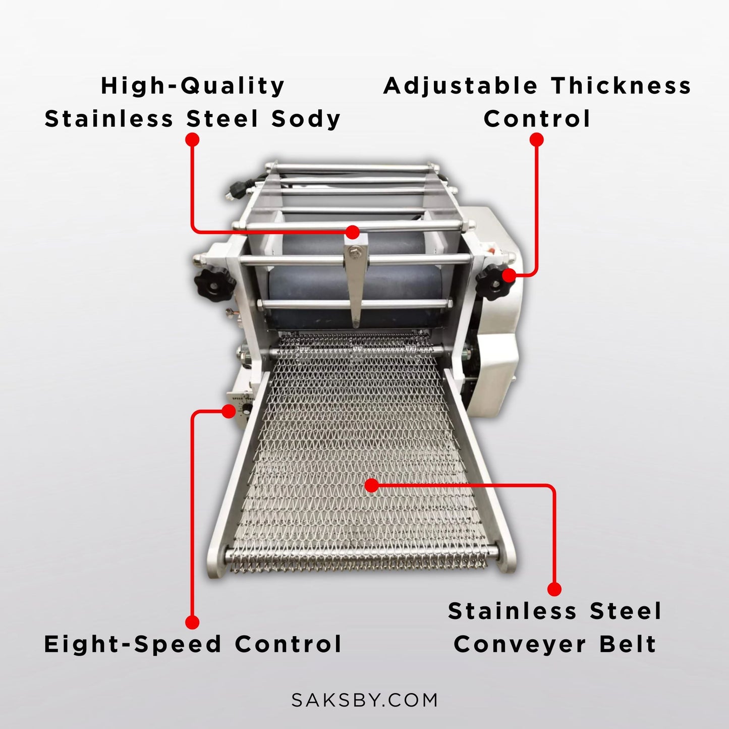 Heavy-Duty Commercial Automatic Corn Tortilla Making Machine (SAK60513)
