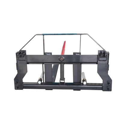 Heavy-Duty Commercial Pallet Fork Frame Hay Attachment (SAK34851)