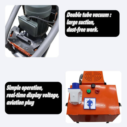 Heavy-Duty Electric Hand-Push Concrete Floor Grinder Polisher (SAK64185)