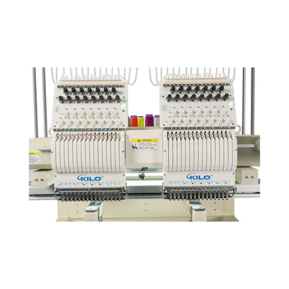 Heavy-Duty Multi-Functional Commercial 15-Needle Double Head Embroidery Machine (SAK76814)