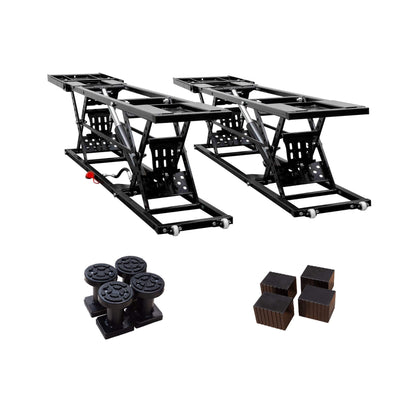 Heavy-Duty Portable 7000 LBS Car Lift Jack With Locking Levels (SAK10574)