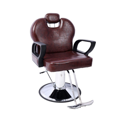 Heavy-Duty Professional Hydraulic Reclining Salon Chair With Barber Cape (SAK45170)