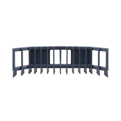 Heavy-Duty Push Stick Rake Skid Steer Attachment With Quick Attach (SAK60185)