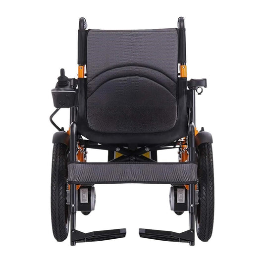 Motivo Heavy-Duty Ultralight All-Terrain Electric Airplane-Approved Foldable Wheelchair, 300LBS (SAK63147)