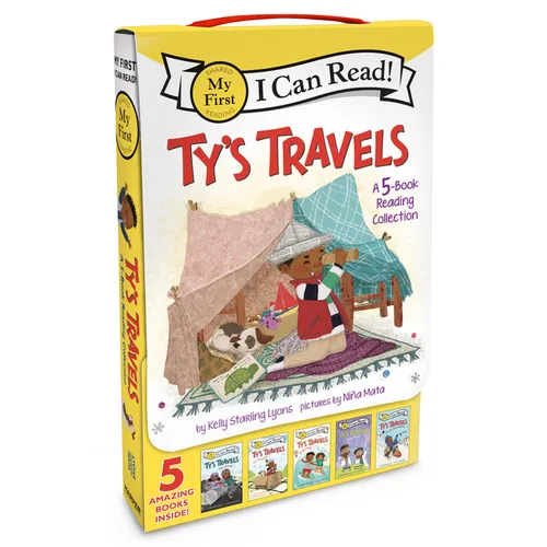 Ty's Travels: A 5-Book Reading Collection: Zip, Zoom!, All Aboard!, Beach Day!, Lab Magic, Winter Wonderland - Paperback