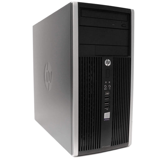 HP 6200 Intel Core i5 8GB RAM 500GB HDD Windows 10 Home WiFi Tower PC (Refurbished)