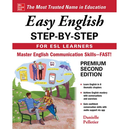 Easy English Step-By-Step for ESL Learners, Second Edition - Paperback