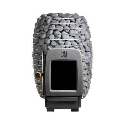 Huum Hive Heat LS 12KW Sauna Stove With Firebox Extension & Sauna Stones [H1012012] (SAK85317)