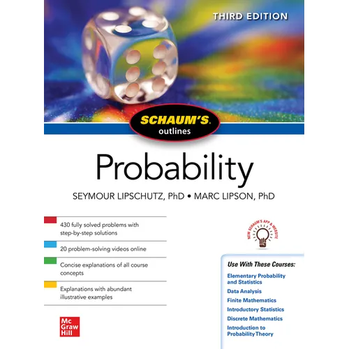 Schaum's Outline of Probability, Third Edition - Paperback