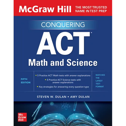 McGraw Hill Conquering ACT Math and Science, Fifth Edition - Paperback