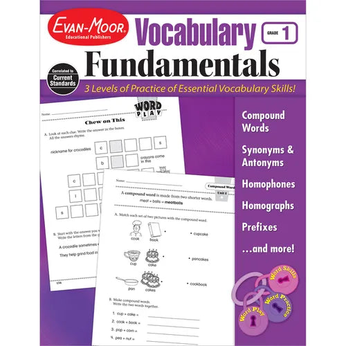 Vocabulary Fundamentals, Grade 1 - Paperback