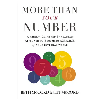 The More Than Your Number: A Christ-Centered Enneagram Approach to Becoming Aware of Your Internal World - Paperback