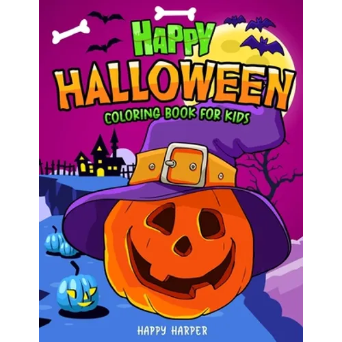 Halloween Coloring Book - Paperback