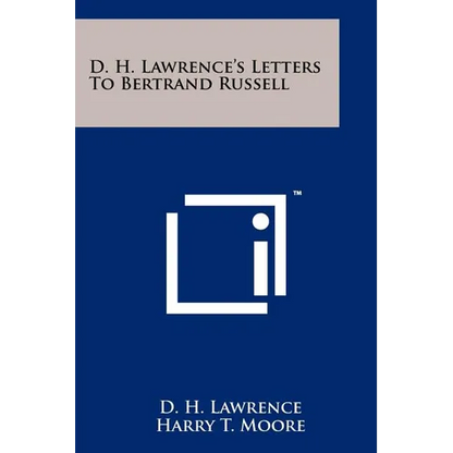 D. H. Lawrence's Letters To Bertrand Russell - Paperback