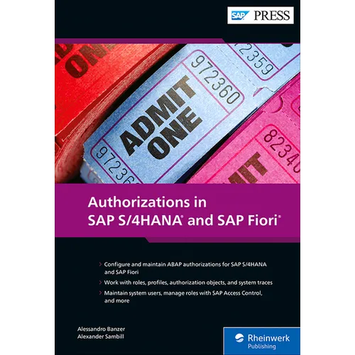 Authorizations in SAP S/4hana and SAP Fiori - Hardcover