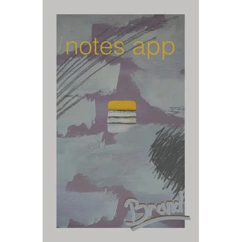 Notes App - Paperback