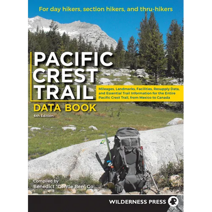 Pacific Crest Trail Data Book: Mileages, Landmarks, Facilities, Resupply Data, and Essential Trail Information for the Entire Pacific Crest Trail, fro - Paperback