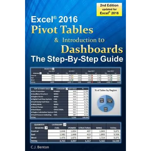 Excel Pivot Tables & Introduction To Dashboards The Step-By-Step Guide - Paperback