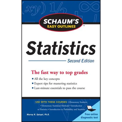 Schaum's Easy Outline of Statistics, Second Edition - Paperback