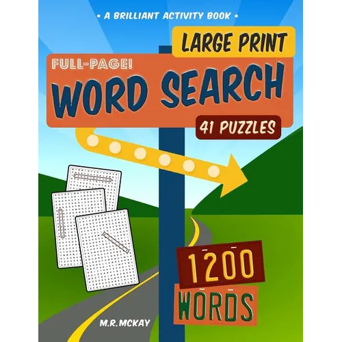 Large Print Word Search Puzzles - Paperback