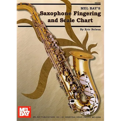Saxophone Fingering and Scale Chart - Paperback