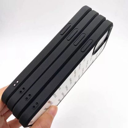 Sublimation Apple iPhone 11, 12 Mini, Pro, Pro Max Cell Phone cover TPU Non slip Black Covers