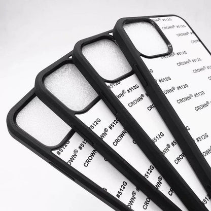 Sublimation Apple iPhone 11, 12 Mini, Pro, Pro Max Cell Phone cover TPU Non slip Black Covers