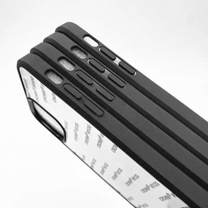 Sublimation Apple iPhone 11, 12 Mini, Pro, Pro Max Cell Phone cover TPU Non slip Black Covers