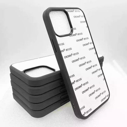 Sublimation Apple iPhone 11, 12 Mini, Pro, Pro Max Cell Phone cover TPU Non slip Black Covers