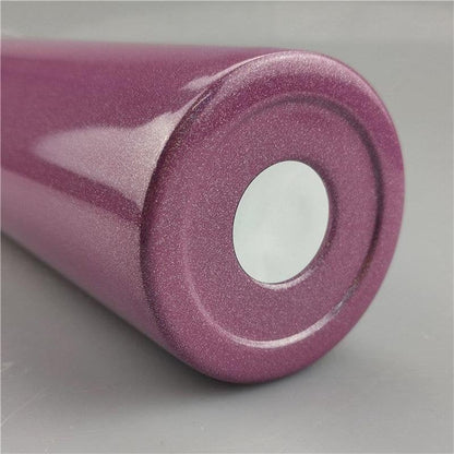 20oz Sublimation Blank Tapered Skinny White Blue Purple Black Pink Stainless Glitter Sparkle Tumbler Straw & lid