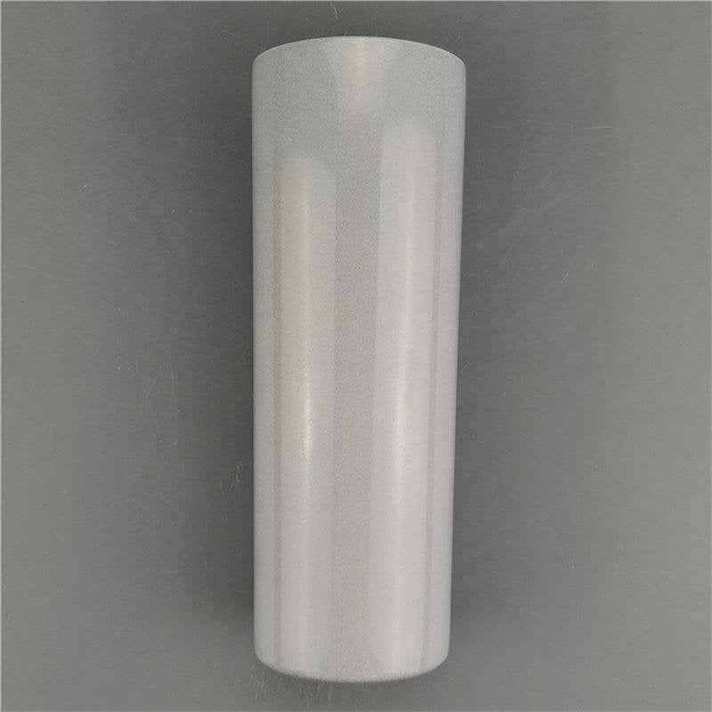 20oz Sublimation Blank Straight White Blue Purple Black Pink Stainless Glitter Sparkle Tumbler, Straw & lid