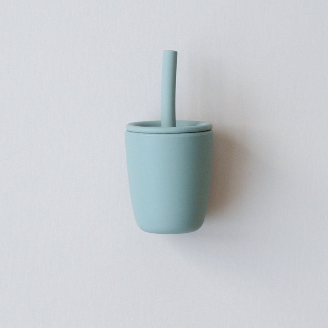 Mini Straw Cup - Silicone Straw Cup for Babies & Young Toddlers