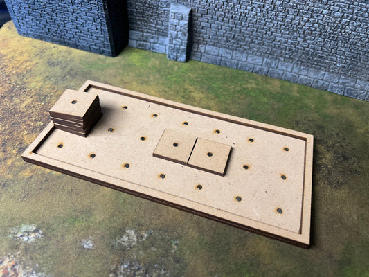 Pre-Magnetized Movement Trays with Bases 30x60mm
