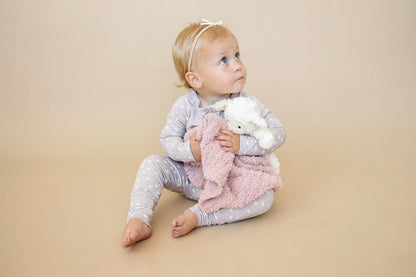 Oopsie Daisy Bamboo Zippy Romper - Bamboo Baby Pajamas - Purple Floral Flower Print Girl Newborn Baby