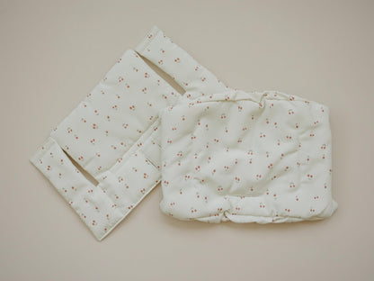 Cherry Cushion for the Stokke Tripp Trapp Highchair - Wipeable Cover - Baby Highchair Accessories